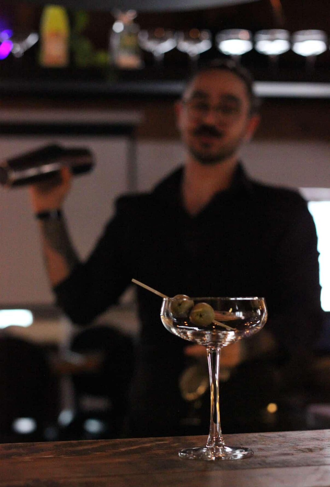 Martini aux olives